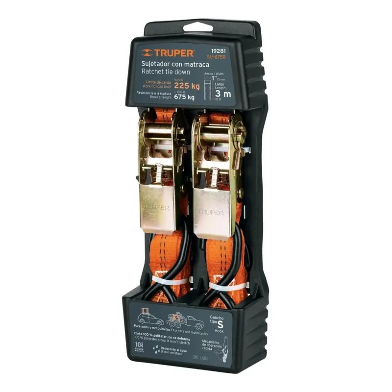 Eslinga Para Carga 675kg 3 Mts Truper Su-675r