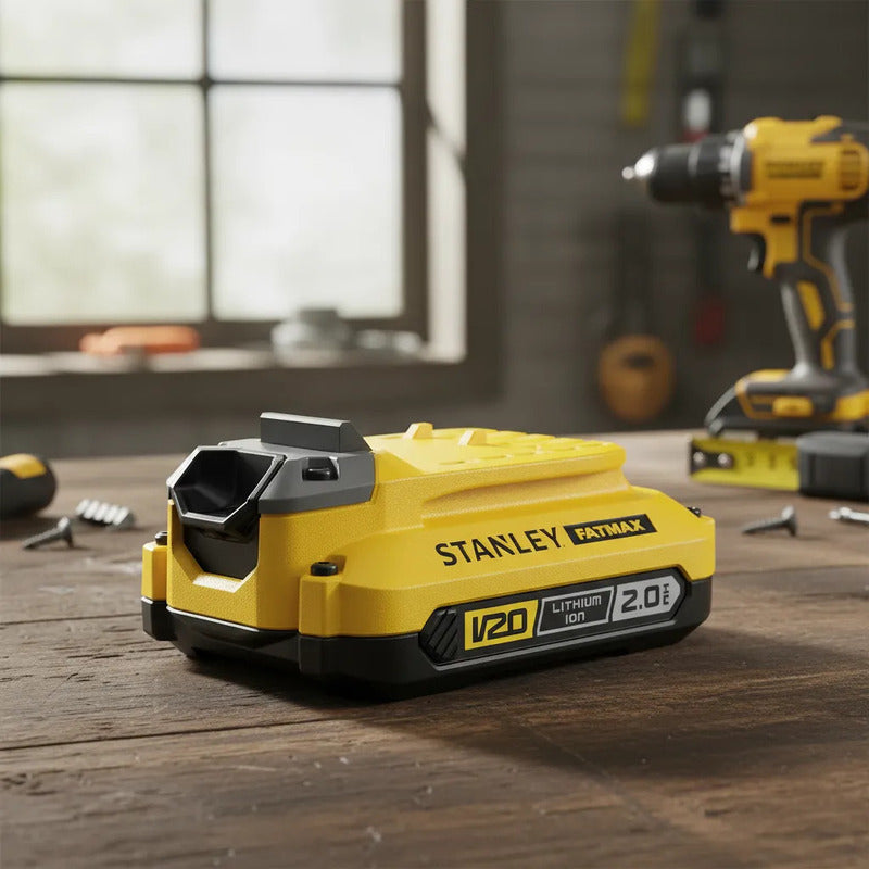Batería Ion De Litio 20v 2ah Stanley Sb202-b3