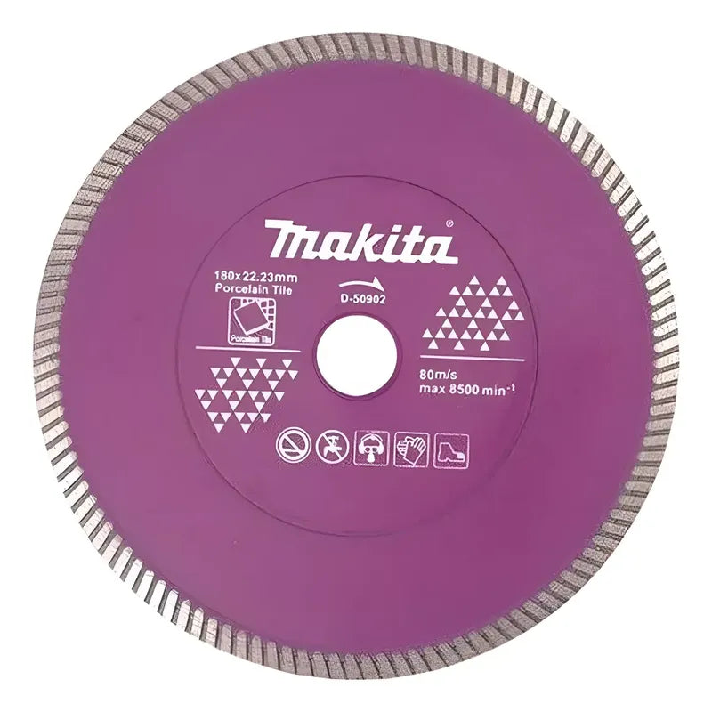 Disco Diamantado Turbo Continuo 7'' (180mm) - Makita D-50902 Rosa Chicle