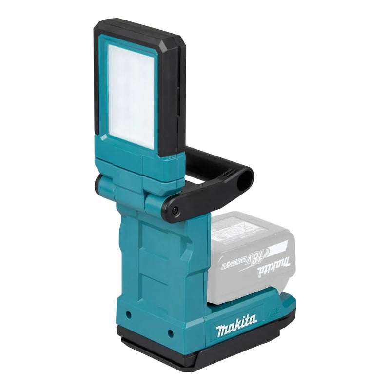 Linterna Led Inalámbrica Magnética 18v Lxt Pro Dml819 Makita Blanco Turquesa
