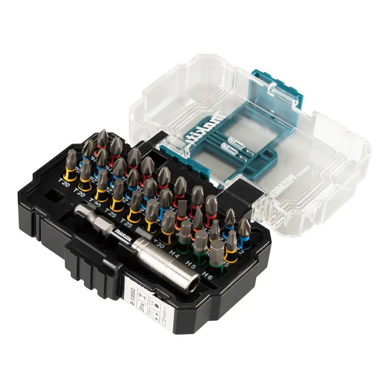 Juego De Puntas 31 Piezas Makita Impact Premier E-13552