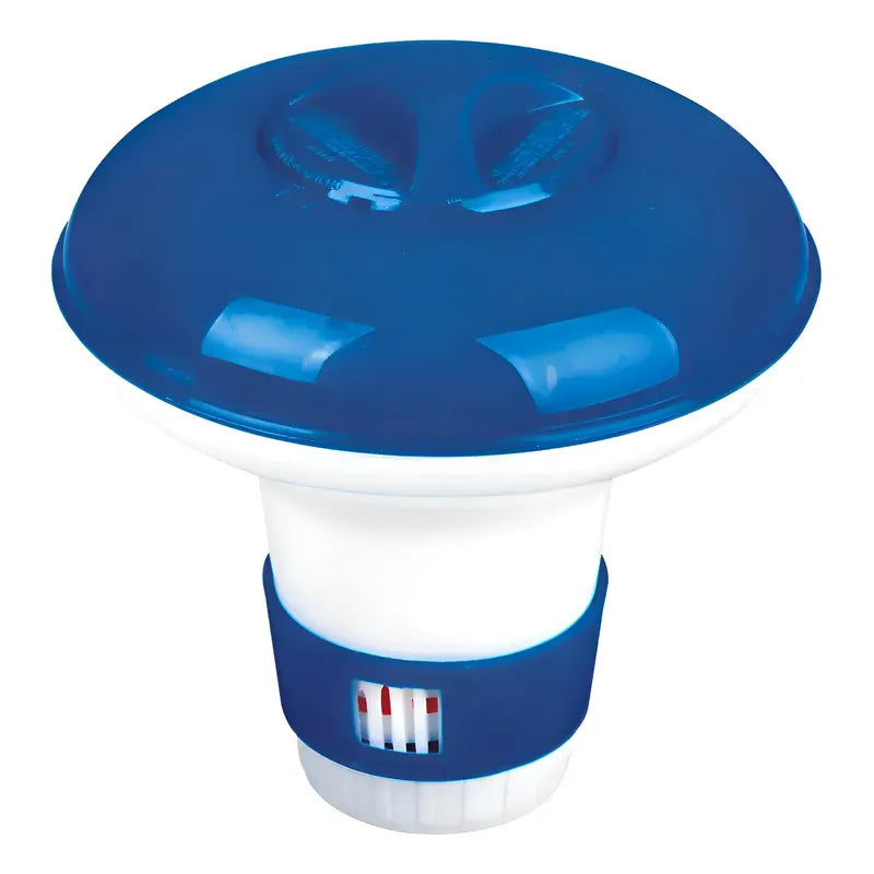 Dosificador Flowmak Flotante 12 Cm Diam Azul