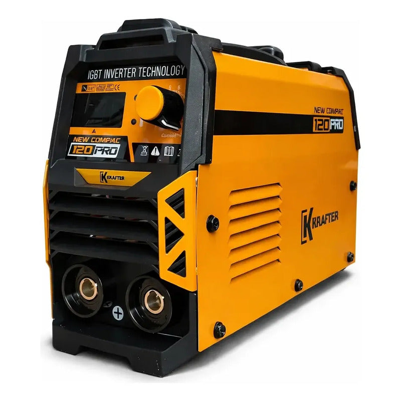 Soldadora New Compac 120 Pro Krafter Mma Naranja