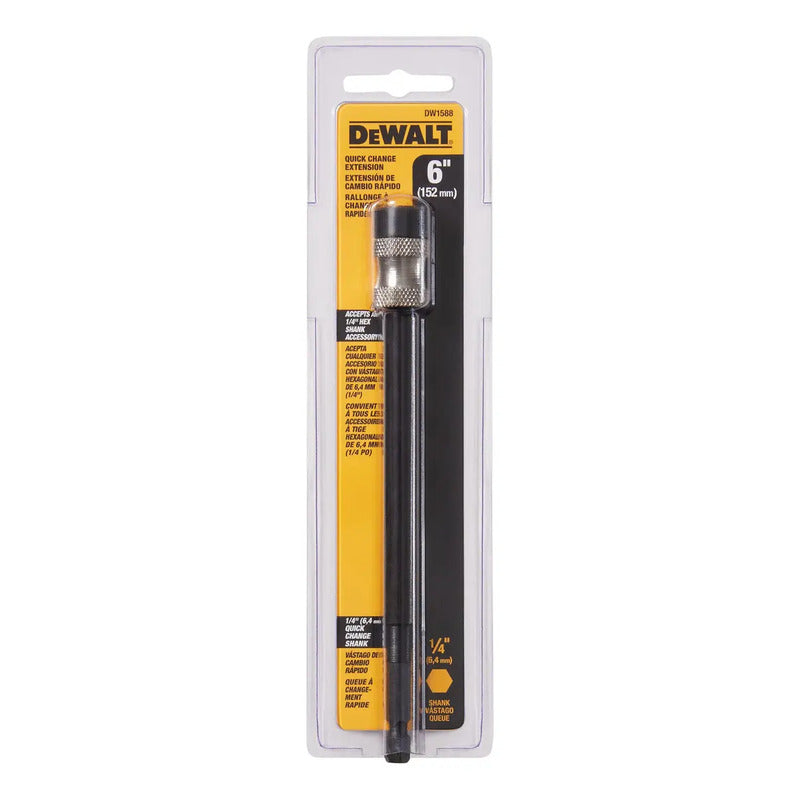 Extensión De Broca 6'' Vástago 1/4 Dewalt Dw1588