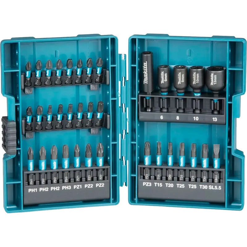 Set Puntas Impact Black 35 Piezas Makita B-66880