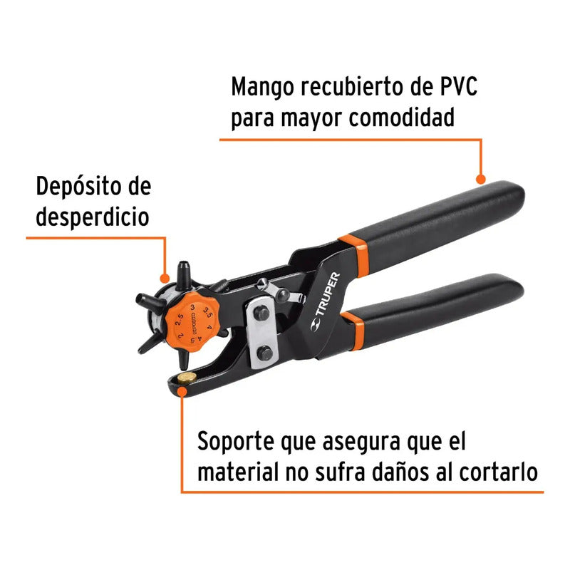 Sacabocado Circular 9 PuLG. Truper Psa-9