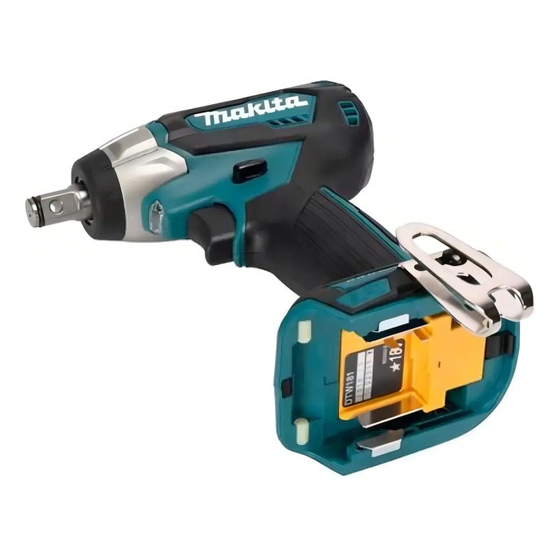 Llave De Impacto Profesional Makita Xpt 1/2 18 V - Dtw181z Turquesa Y Negro 18v