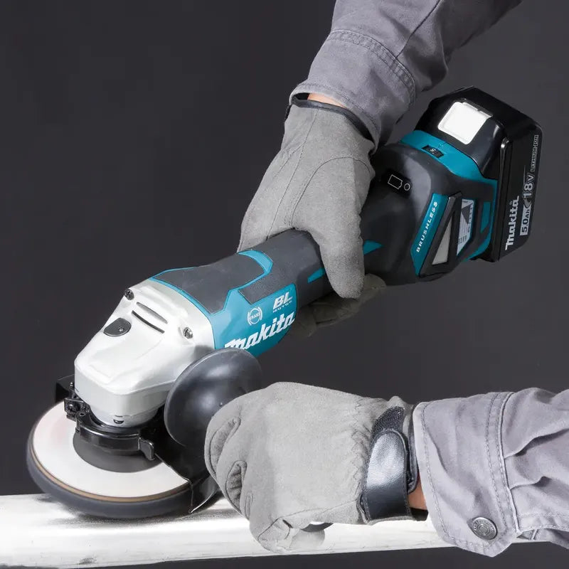 Esmeril Angular 4-1/2'' 115mm Inalámbrico Makita Dga467z Azul Petróleo 50hz/60hz