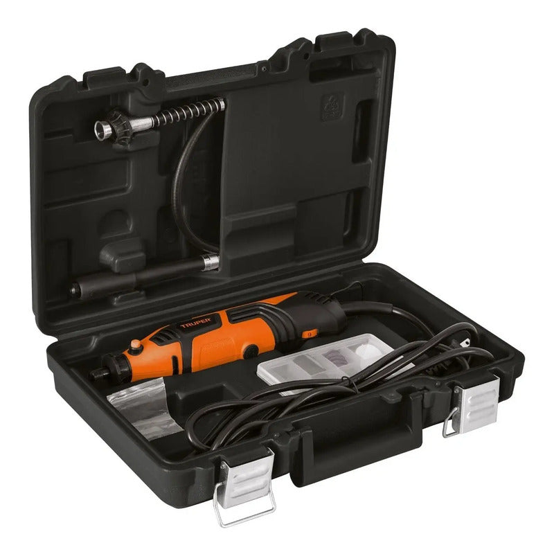 Herramienta Multipropósito Profesional Truper 150w + 98 Acc Naranja 60 Hz