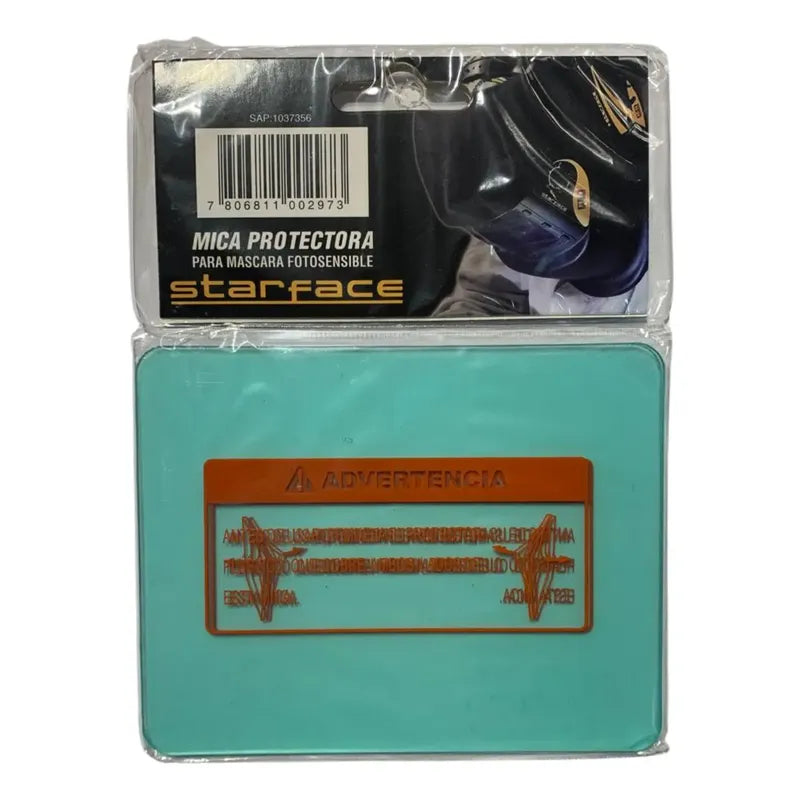 Pack 2 Micas Protectoras Myh Para Máscara Starface Agua Mica Para Máscara Starface