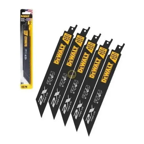 Set 5 Hojas De Sierra Sable Dewalt Dwa4188