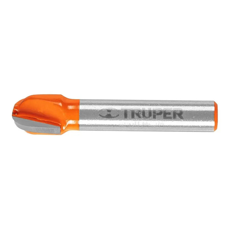 Fresa Para Router, Media Caña, 3/8, Truper