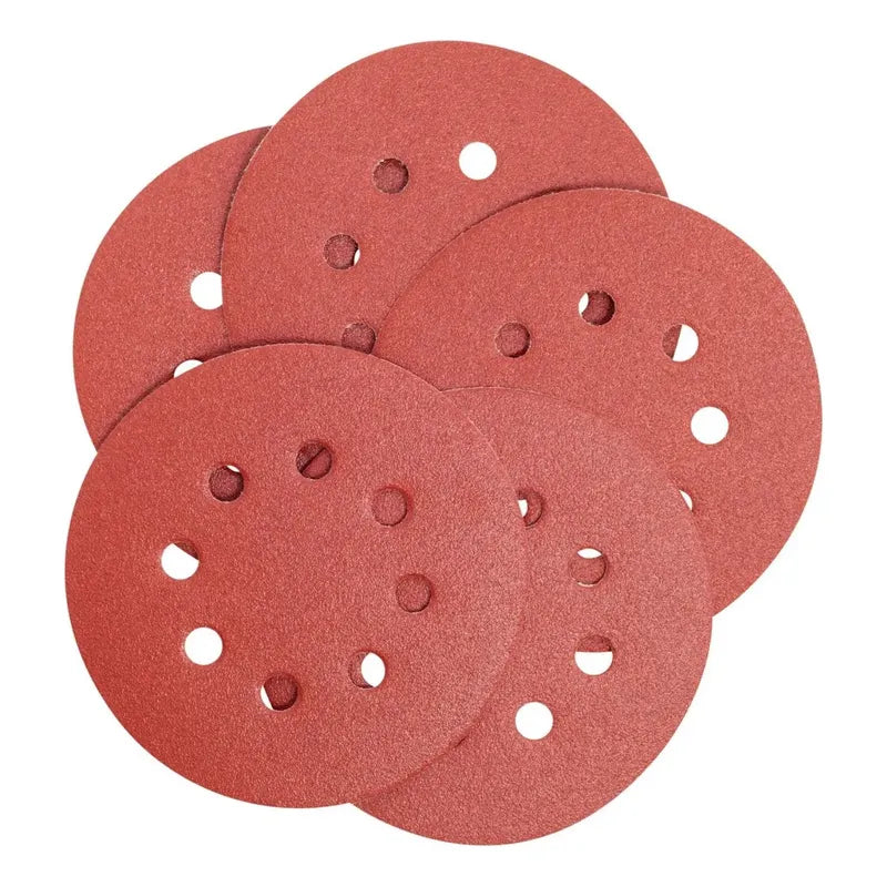 Pack 5 Discos De Lija 5'' (127mm) Grano 220 Dewalt Dw4306