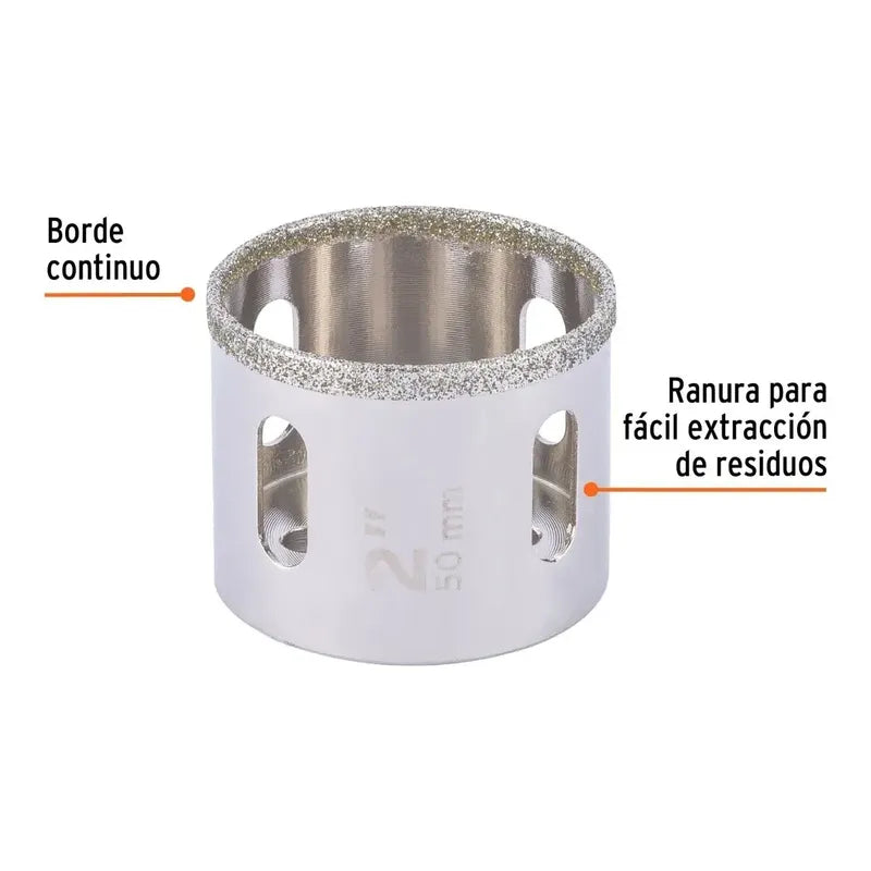 Sierra Copa Diamantada Para Cerámica/azulejo 2 PuLG - Truper