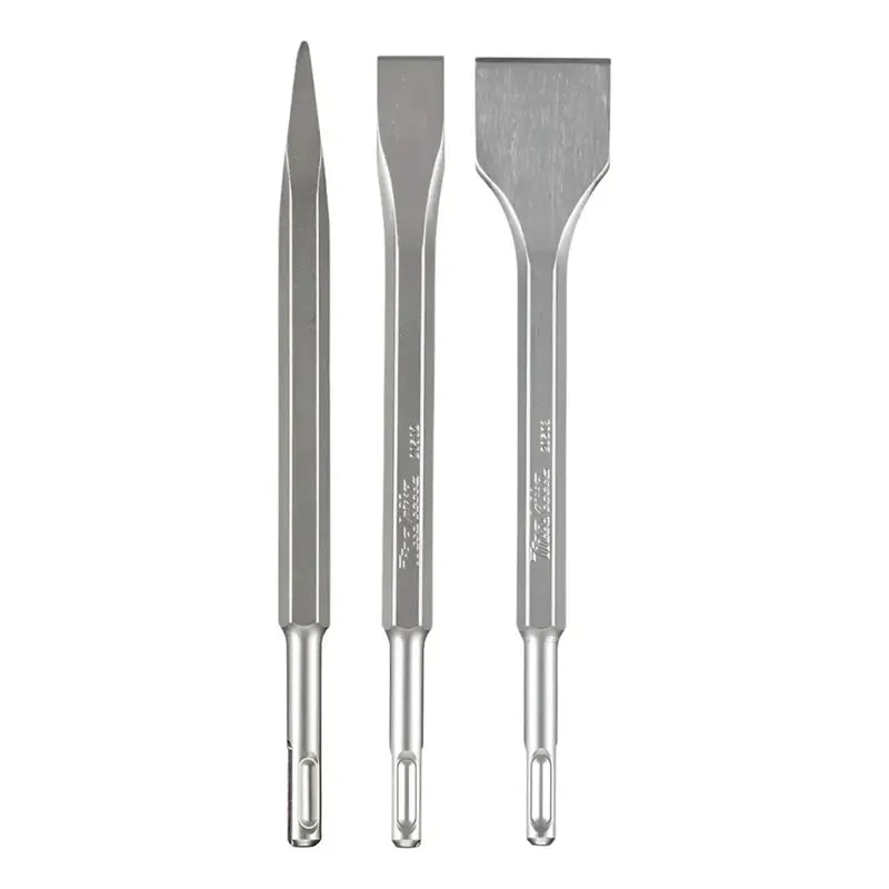 Set 3 Cinceles Sds/plus 1 Punto/2 Cinceles Makita D-71314