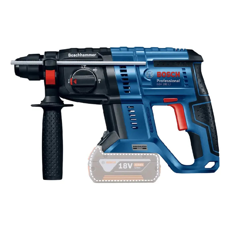 Rotomartillo Inalám. 18v Bosch Gbh 180-li Brushless Sin Bat. Azul 50/60 Hz
