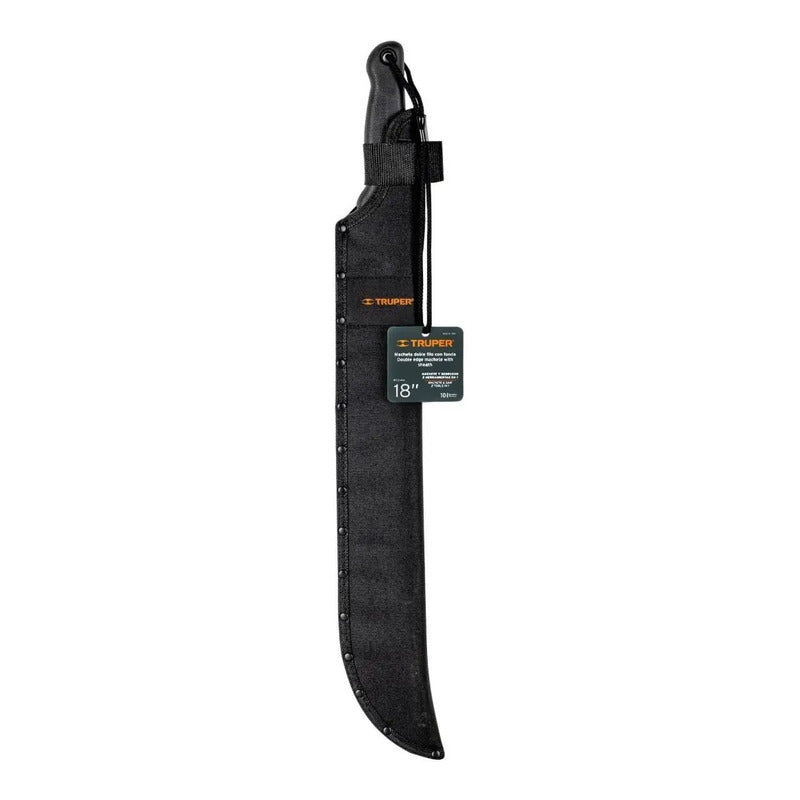 Machete Truper Doble Filo 18 PuLG(46cm) C/funda Envío Gratis