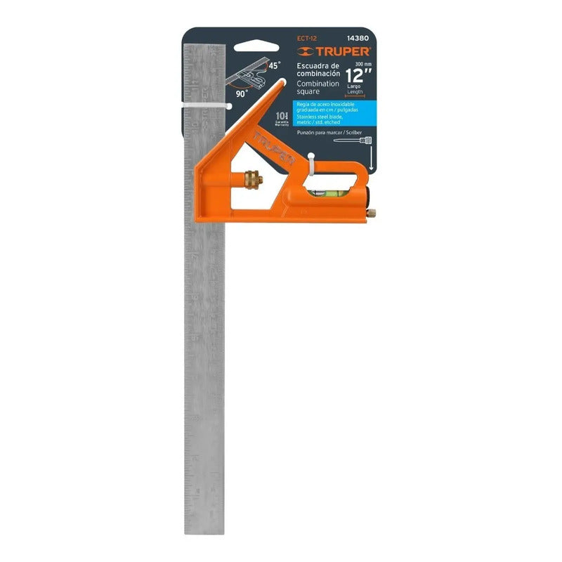 Escuadra De Combinación 12 PuLG.  Truper