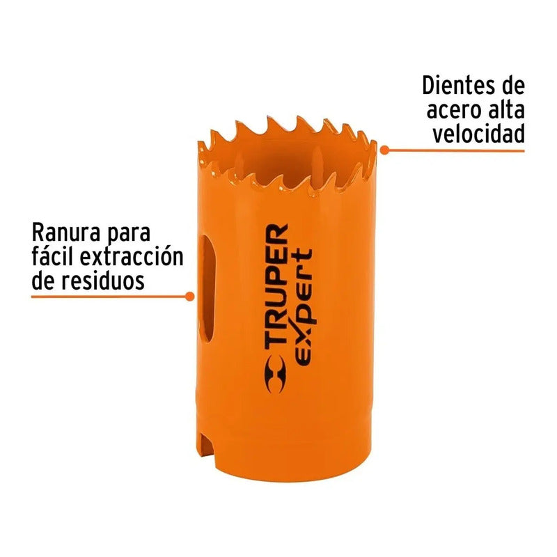 Sierra Copa Bimetal 1-1/4 PuLG. (32 Mm) Expert - Truper