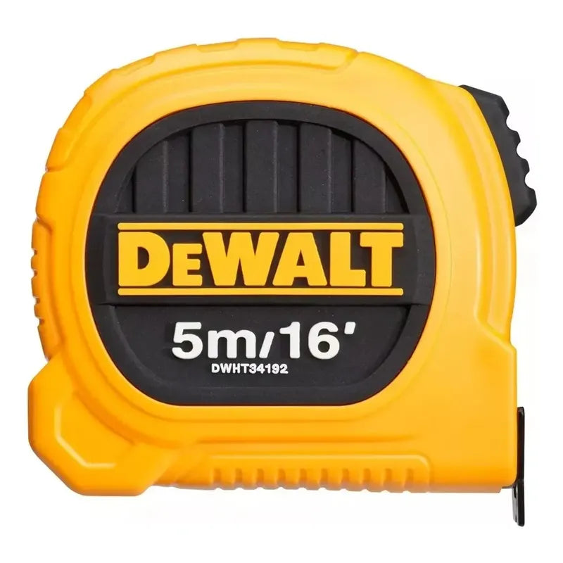 Huincha De Medir 5m/16' Diseño Compacto Dewalt Dwht34192l