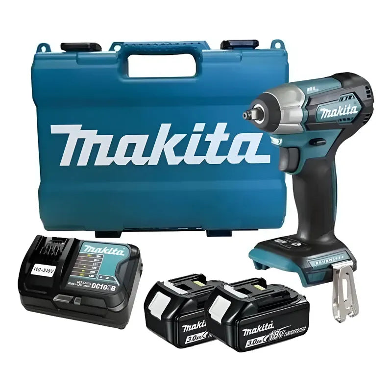 Llave De Impacto 1/2' 18v Lxt C/baterías Makita Dtw181rfe Turquesa 18v