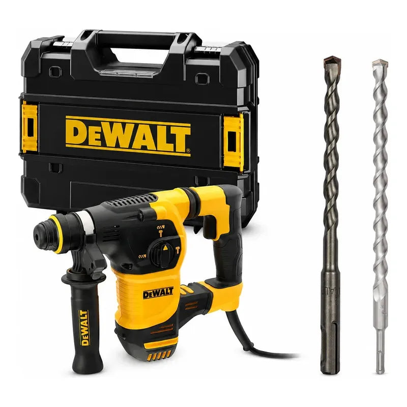 Rotomartillo Dewalt Sds Plus + 25 Sds Brocas Gratis Amarillo 50 Hz / 60 Hz