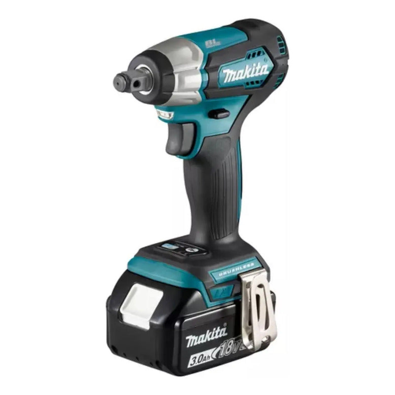 Llave De Impacto 1/2' 18v Lxt C/baterías Makita Dtw181rfe Turquesa 18v