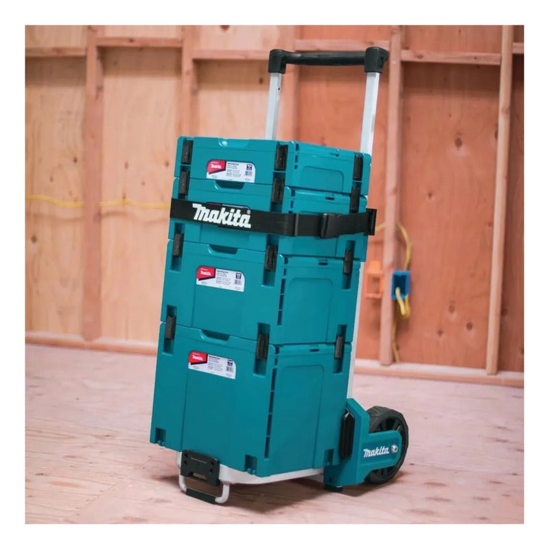 Carro Porta Cajas De Herramientas Makpac Makita Tr00000002 Plateado