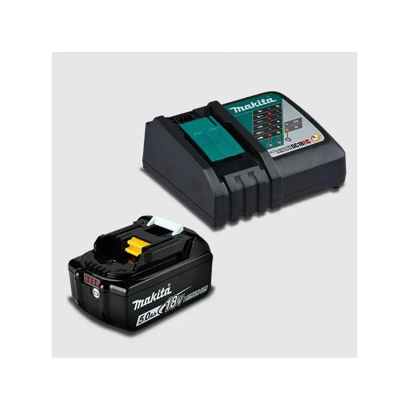 Electrosierra 14' 18v Con Batería Y Cargador Makita Duc357rt Turquesa