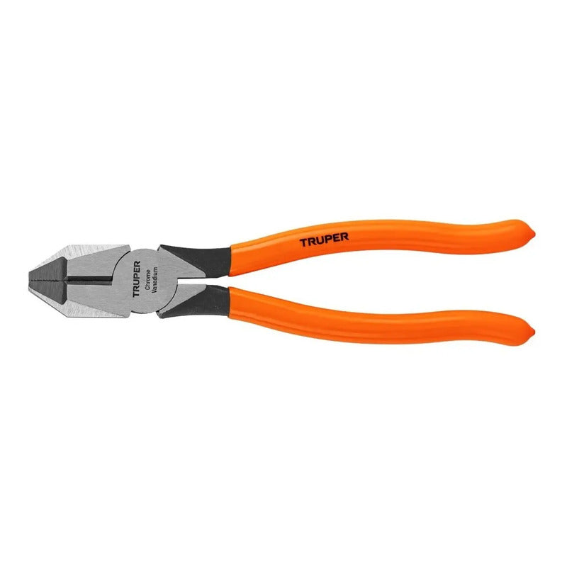 Alicate Electricista 8 PuLG. Uso Rudo, Mango Pvc - Truper