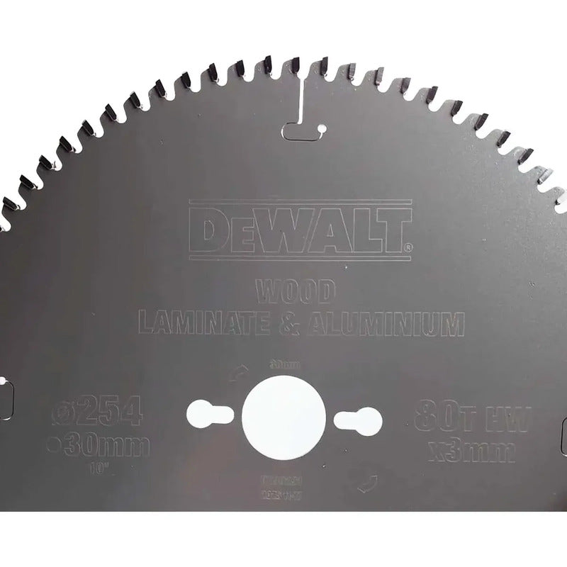 Disco De Sierra Extreme Workshop 10'' 80d Dewalt Dt90291-qz Gris Claro
