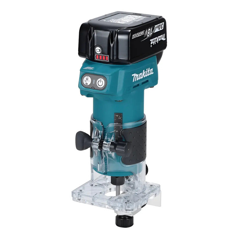 Fresadora Inalámbrica Makita Cargador Bateria 3 Ah Drt52z-1