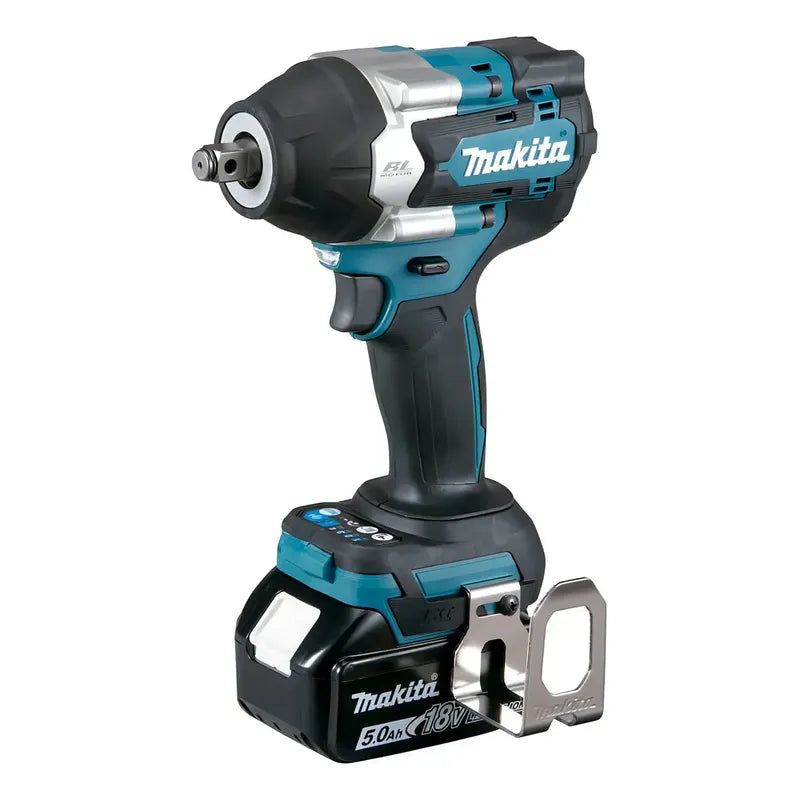 Llave De Impacto Makita Dtw700rtj De 1/2 Pulgada Y Accesorios Celeste