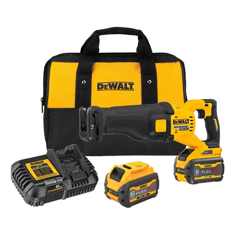 Sierra Sable Dewalt Flexvolt + Bateria Flexvolt Y Cargador