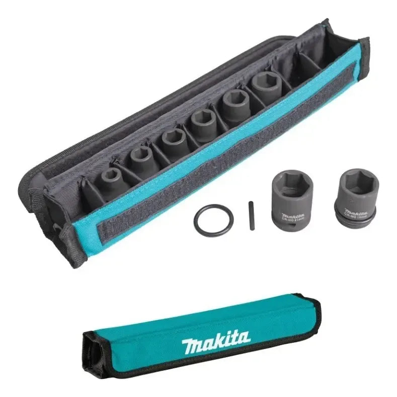 Jgo Dados Impacto 1/2 PLG 8 Pzs E-02989 Makita Con Estuche