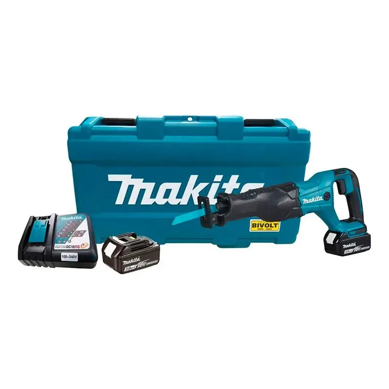 Sierra Sable 18v Lxt C/baterías Y Cargador Makita Djr186rfe