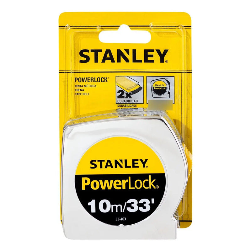 Huincha De Medir Powerlock 10 Mts. (33-463s) Stanley