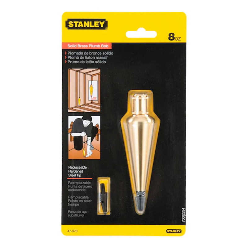 Plomada Para Albañil 8oz (226g) Stanley 47-973