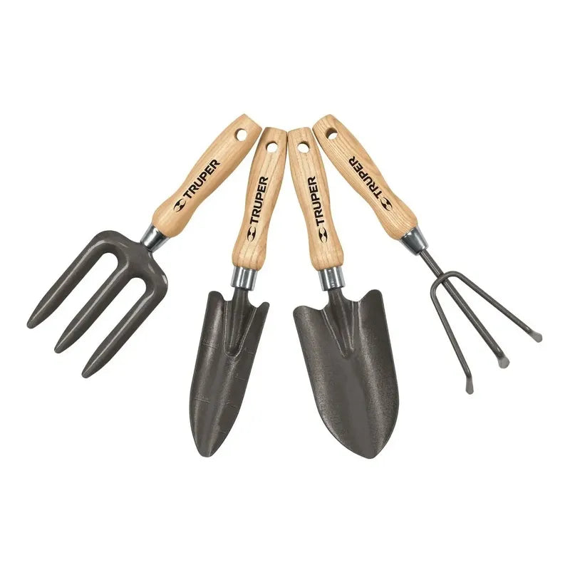 Set 4 Herramientas Jardín Truper Mango 6  - 