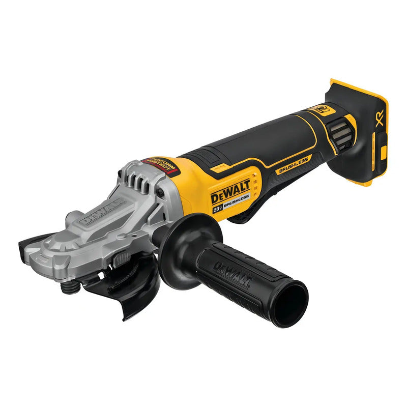 Esmeril Cabeza Plana 5  125mm Sin Batería Dewalt Dcg413fb-b2 Amarillo 50 Hz/60 Hz
