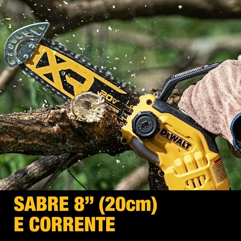 Motosierra De Poda 8  20v Brushless Dewalt Dccs623b-b3 Amarillo