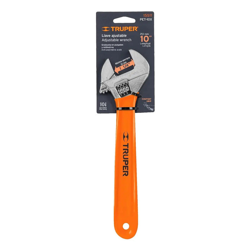 Llave Ajustable 304mm Truper Doble Grip Profesional - Rex