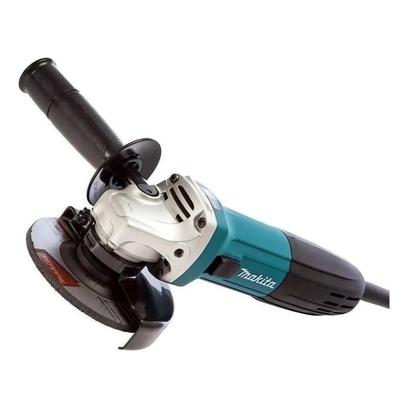 Esmeril Angular De 41/2 Ga4530 Makita Color Turquesa