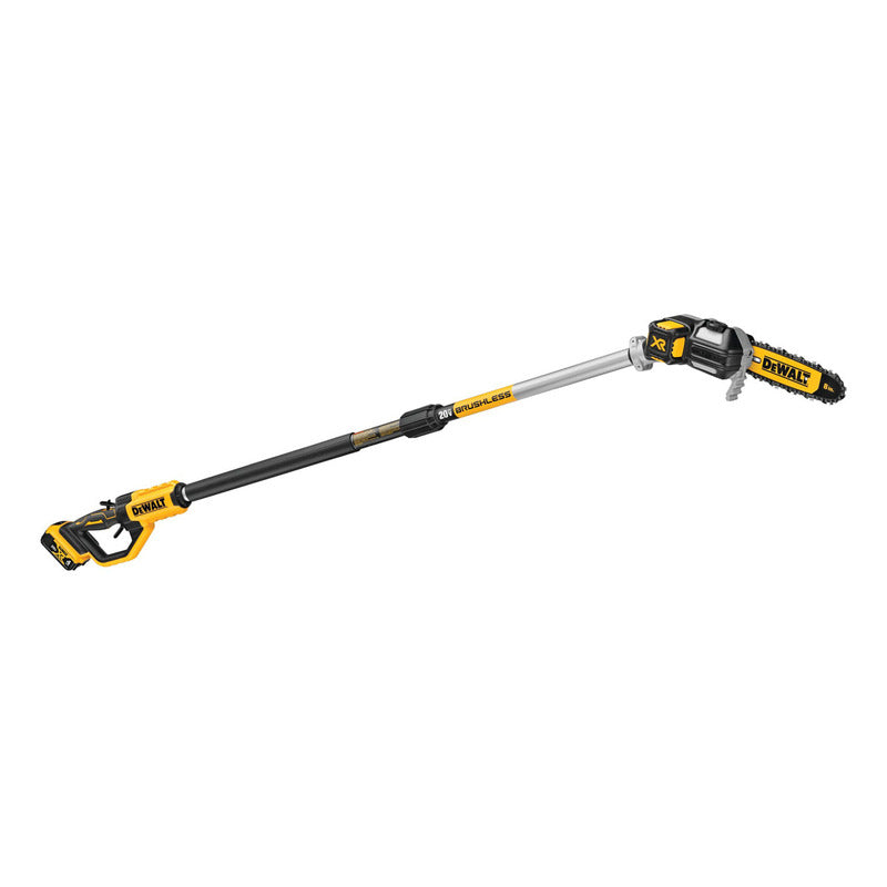 Kit Podadora Altura Inalámbrica Dewalt Dcps620m1 + Bat 5 Ah Amarillo/negro/palteado