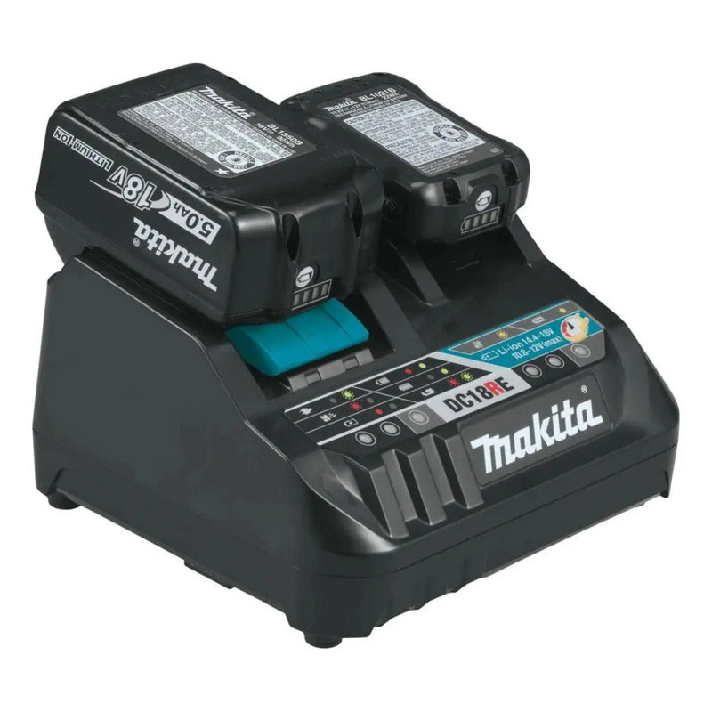 Cargador Doble Dc18re 12v/18v Li-ion Rápido Makita 198444-7