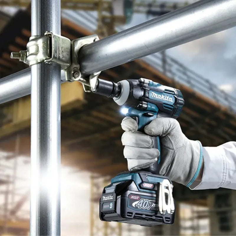 Llave Impacto 40v 1/2 / 3200 Rpm / 350 Nm. Makita Tw004gz Azul Petróleo 40 50hz/60hz