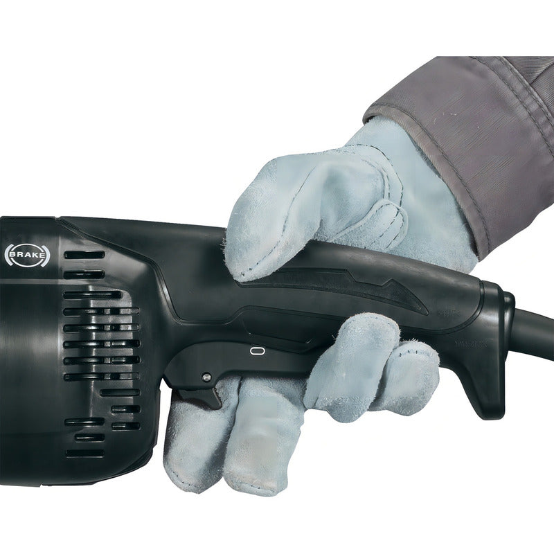 Esmeril Angular De 9 Makita 2.800w Aft Con Freno Ga9070x1 Color Turquesa Frecuencia 50 Hz / 60 Hz