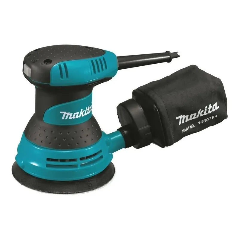 Lijadora Roto Orbital 125mm 300w Makita Bo5030 - Azul