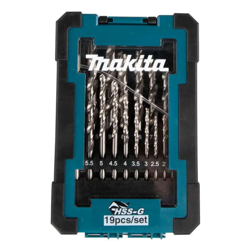 Set Brocas Metal Hss-g 19 Piezas Makita D-67549