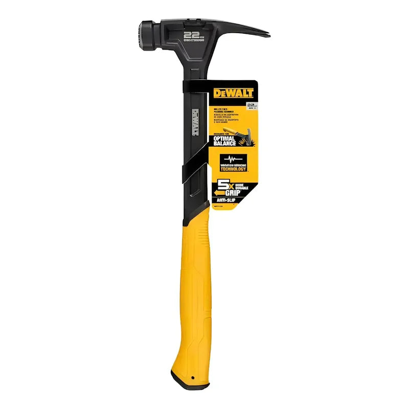 Martillo De Uña Carpintero Acero 22oz Dewalt Dwht51005